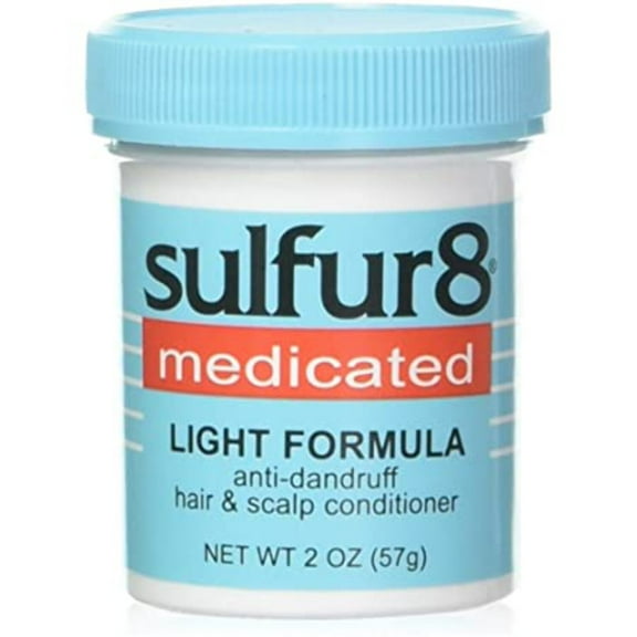 Sulfur8 Medicated Light Formula Anti-Dandruff Hair & Scalp Conditioner, 2 oz