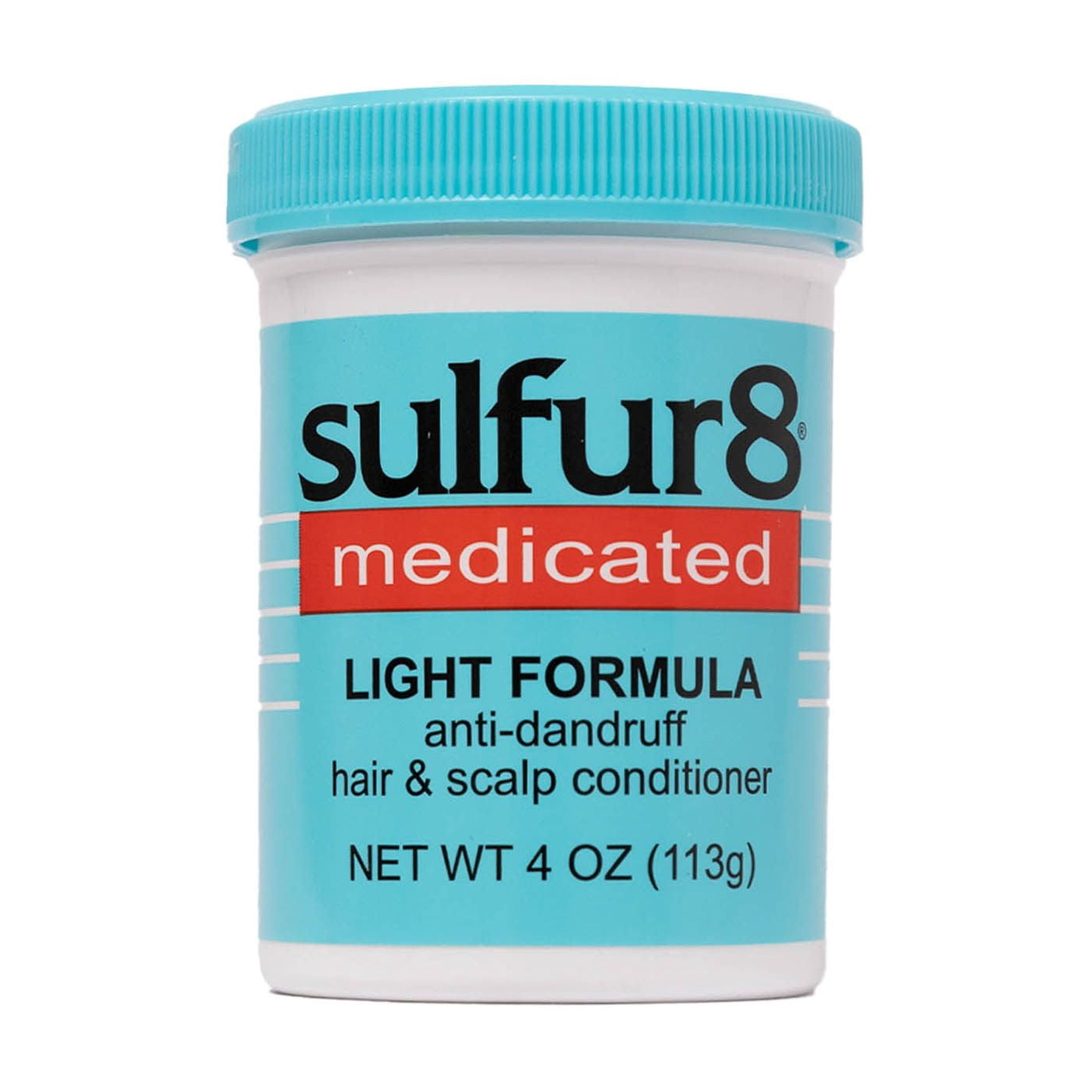 Sulfur8 Medicated Moisturizing Light Formula Anti-Dandruff Hair & Scalp Daily Conditioner, 4 oz