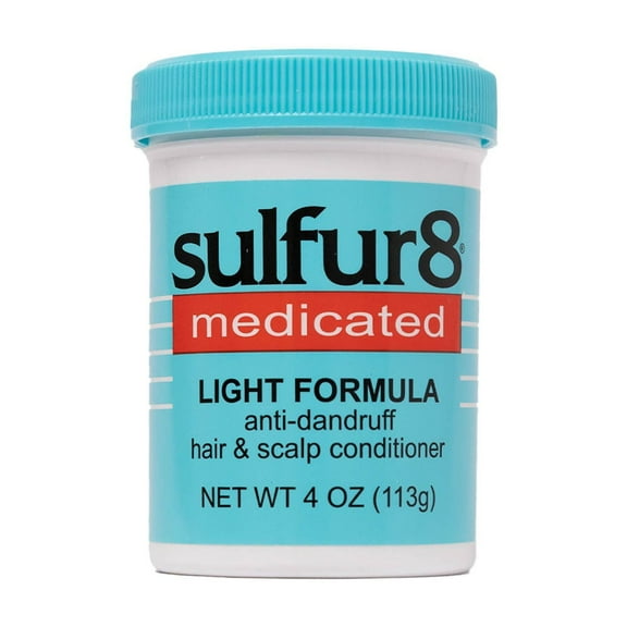 Sulfur8 Medicated Moisturizing Light Formula Anti-Dandruff Hair & Scalp Daily Conditioner, 4 oz