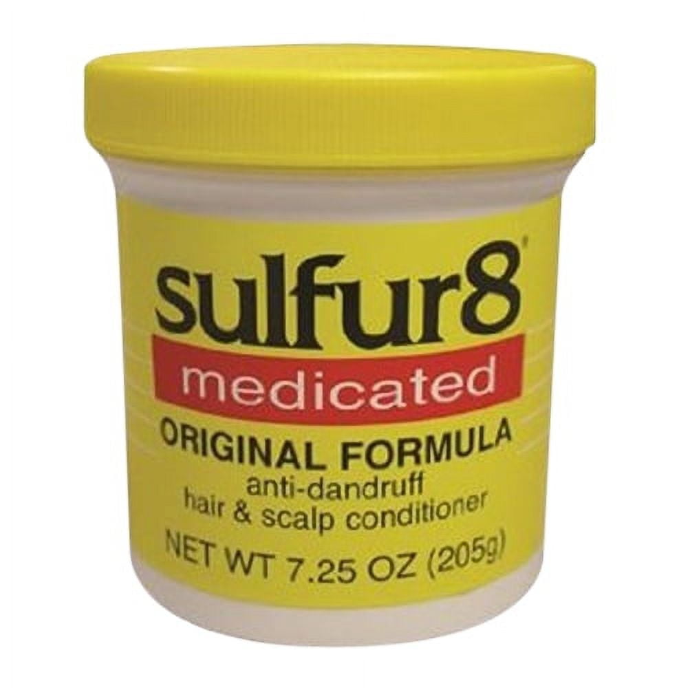 Sulfur8 Medicated Original Formula Anti-Dandruff Hair and Scalp Conditioner, 7.25 oz, 3 Pack