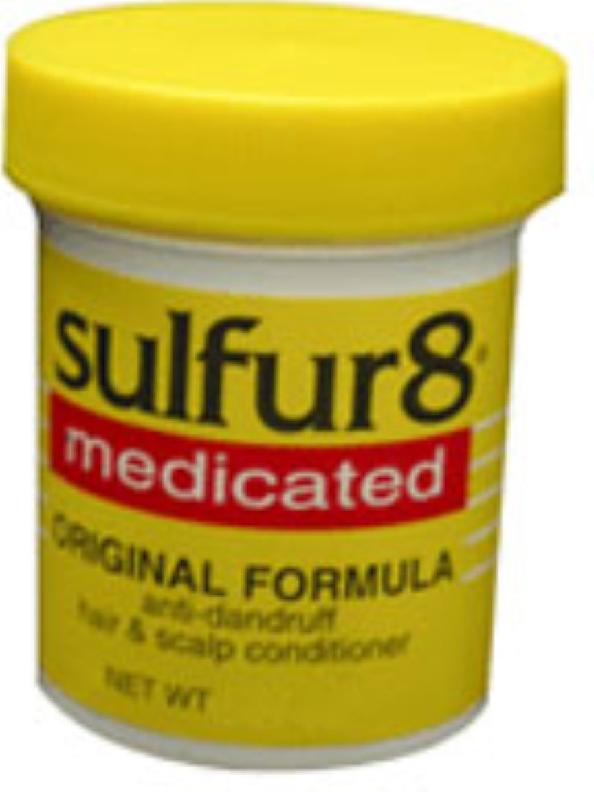 Sulfur8 Medicated Regular Formula Anti-Dandruff Hair and Scalp Conditioner 2 oz (Pack of 4)