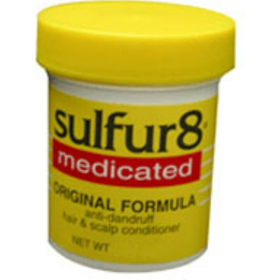 Sulfur8 Medicated Regular Formula Anti-Dandruff Hair and Scalp Conditioner 2 oz (Pack of 4)