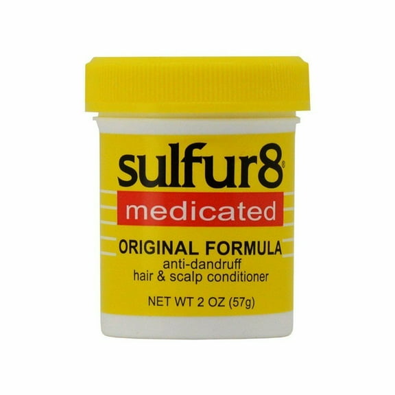 Sulfur8 Medicated Regular Formula Anti-Dandruff Hair and Scalp Conditioner 2 oz Pack of 6