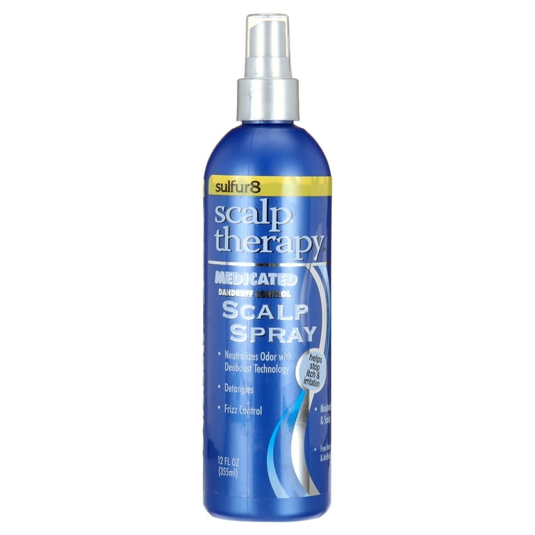 Sulfur8 Scalp Therapy Medicated Scalp Spray, 12 fl oz