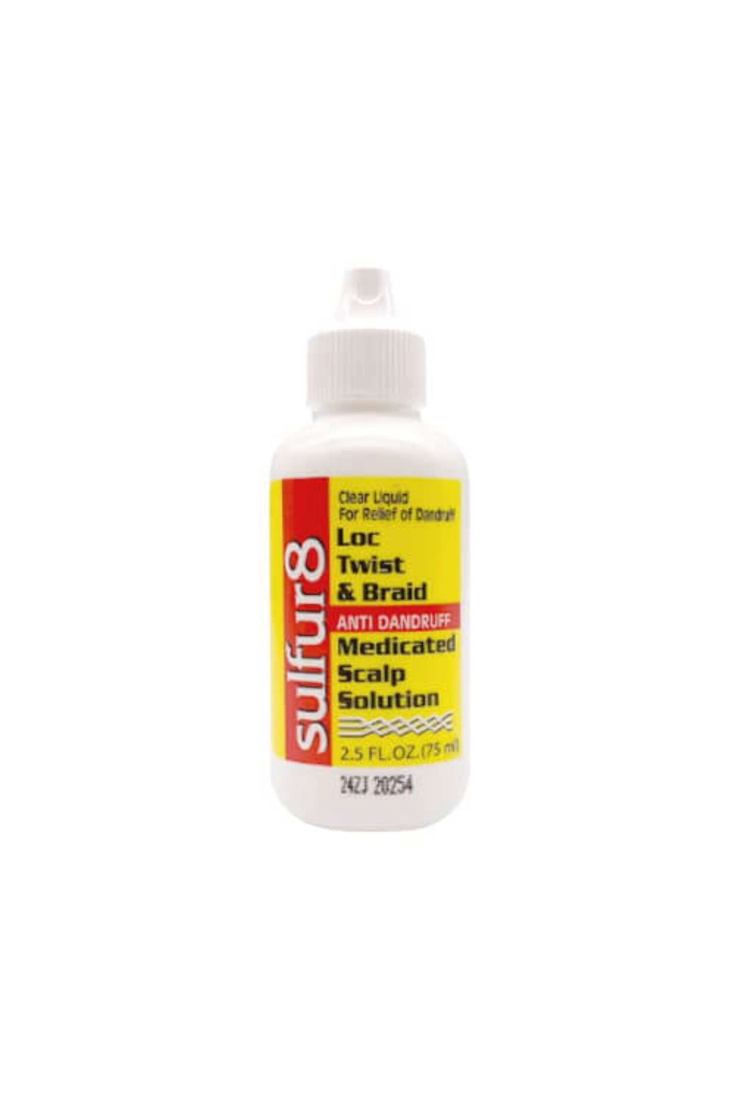 Sulfur8 Twist & Braid Anti-Dandruff Medicated Scalp Solution, 2.5 oz