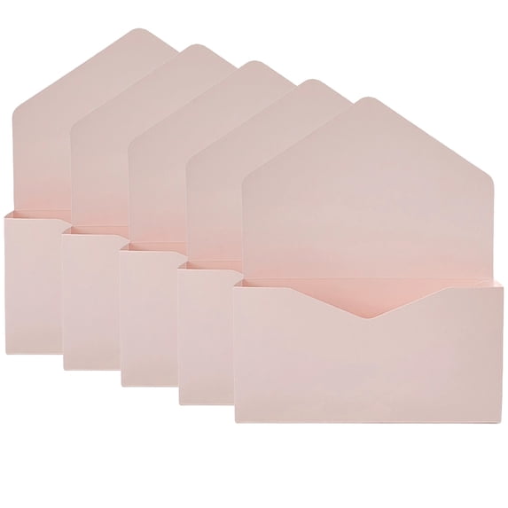 Sulgyt Envelope Flower Boxes for Arrangements,Korean Floral Box Cardboard Floral Envelope Box Florist Supply Pink