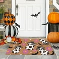 thumbnail image 1 of Sulgyt Halloween Doormat Coir Door Mat Howdy Ghosts Happy Halloween Door Mat Indoor Outdoor Front Door Mat Non-Slip Rubber Back Funny Door Mats Low Profile Machine Washable, 1 of 6