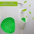 thumbnail image 1 of Sulgyt Houseables Urinal Screen Deodorizer, Urinal Cakes, Urine Splash Guards, Urine Screens for Men Bathroom, Toilet Splash Guard, Pee Pads, 10Pcs (Green C), 1 of 4