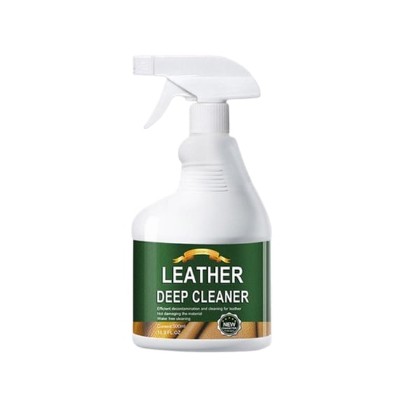Sulgyt Leather Care Cleaner, 500ml Multipurpose Cleaner for Furniture Handbags and Car Seats, Gentle Formula for Smooth and Textured Leather