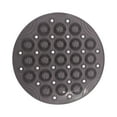 thumbnail image 1 of Sulgyt Massage Bathroom Mat Textured Surface Round Non Slip Shower Mat Anti Slip Bath Mats with Drain Hole in Middle Bathroom Mat for Shower Stall Tub Bathroom Floor, Showers 12in, 1 of 5