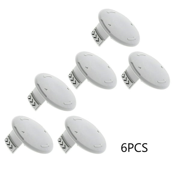 Sulgyt Replacement Cap,Replacement Spool Cap for + 18V, 24V, 40V Cordless Trimmers Weed Eater Parts (6Pack )