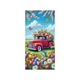 thumbnail image 1 of Sulgyt Spring Door Banner Door Cover, Bluebirds and Daffodils Spring Decor, for Front Door Porch Entryway, Seasonal Welcome Sign A, 1 of 6