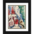 thumbnail image 1 of Sulho Sipilä 19x24 Black Ornate Framed Double Matted Museum Art Print Titled: Church (1919), 1 of 5