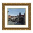 thumbnail image 1 of Sulho Sipilä 22x20 Gold Ornate Framed and Double Matted Museum Art Print Titled - The First of May (1932), 1 of 4