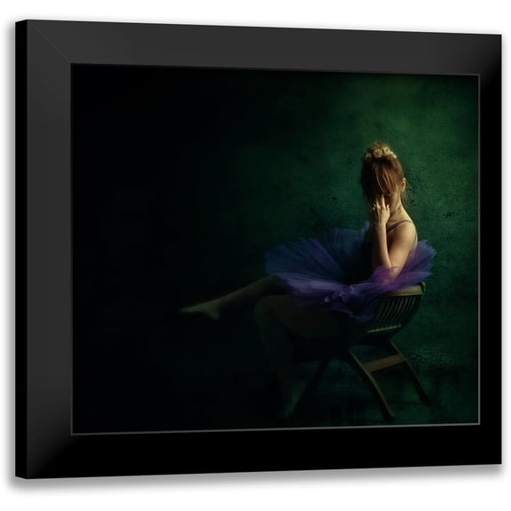 Sulistiawan, Hari 13x12 Black Modern Framed Museum Art Print Titled - Deep Purple