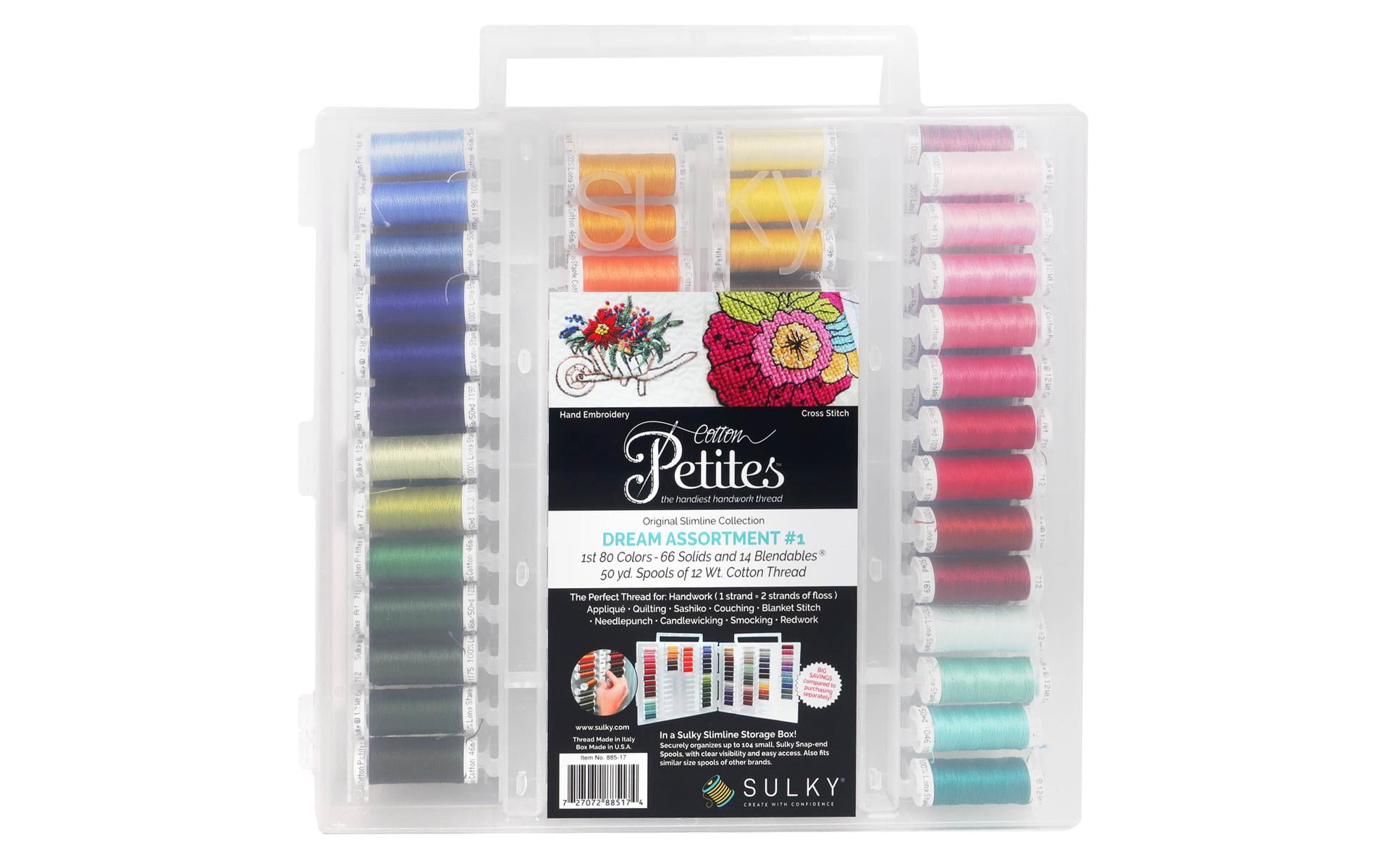 Sulky Cotton Petites 12wt Slimline Dream Assortment