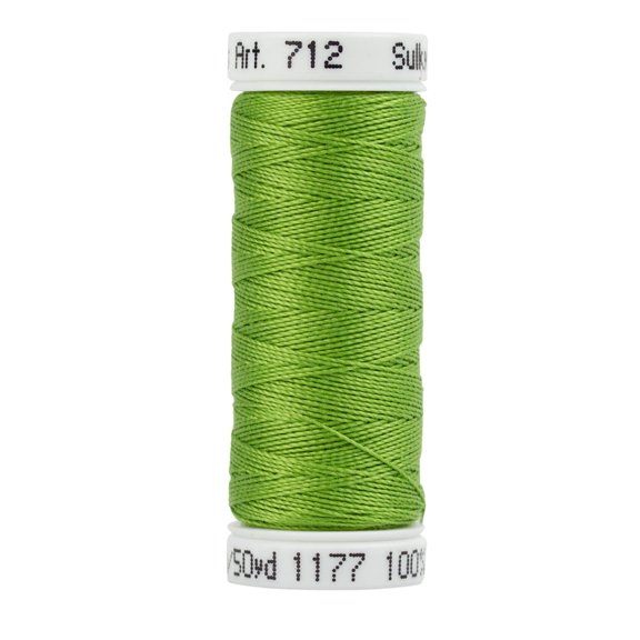 Sulky Cotton Petites Thread 12wt 50yd-Avocado