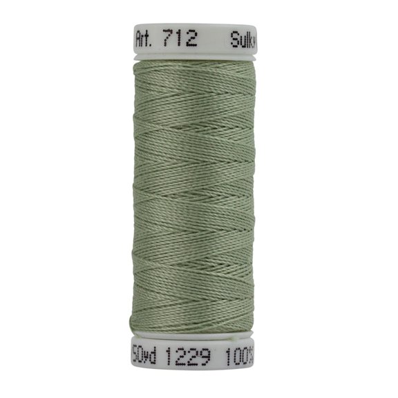 Sulky Cotton Petites Thread 12wt 50yd-Light Putty