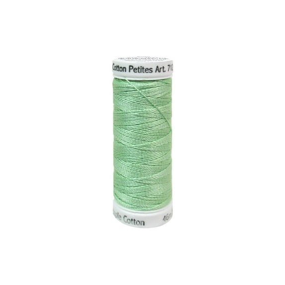 Sulky Cotton Petites Thread 12wt 50yd-Mint Green