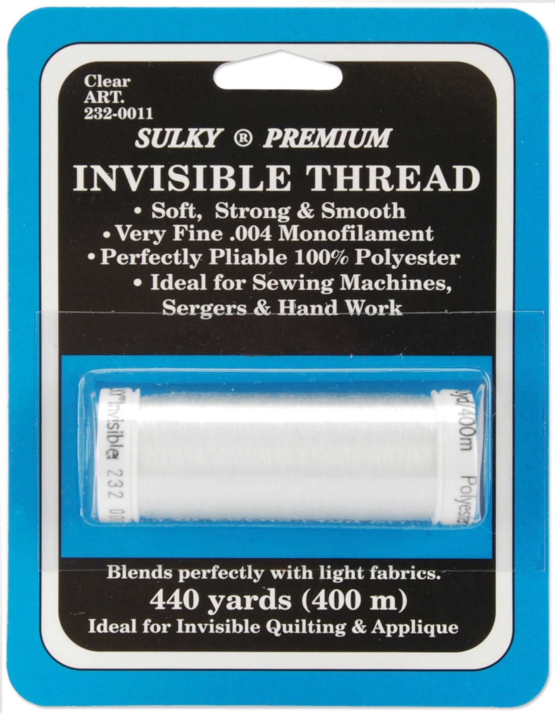 Sulky Premium Invisible Thread - Clear