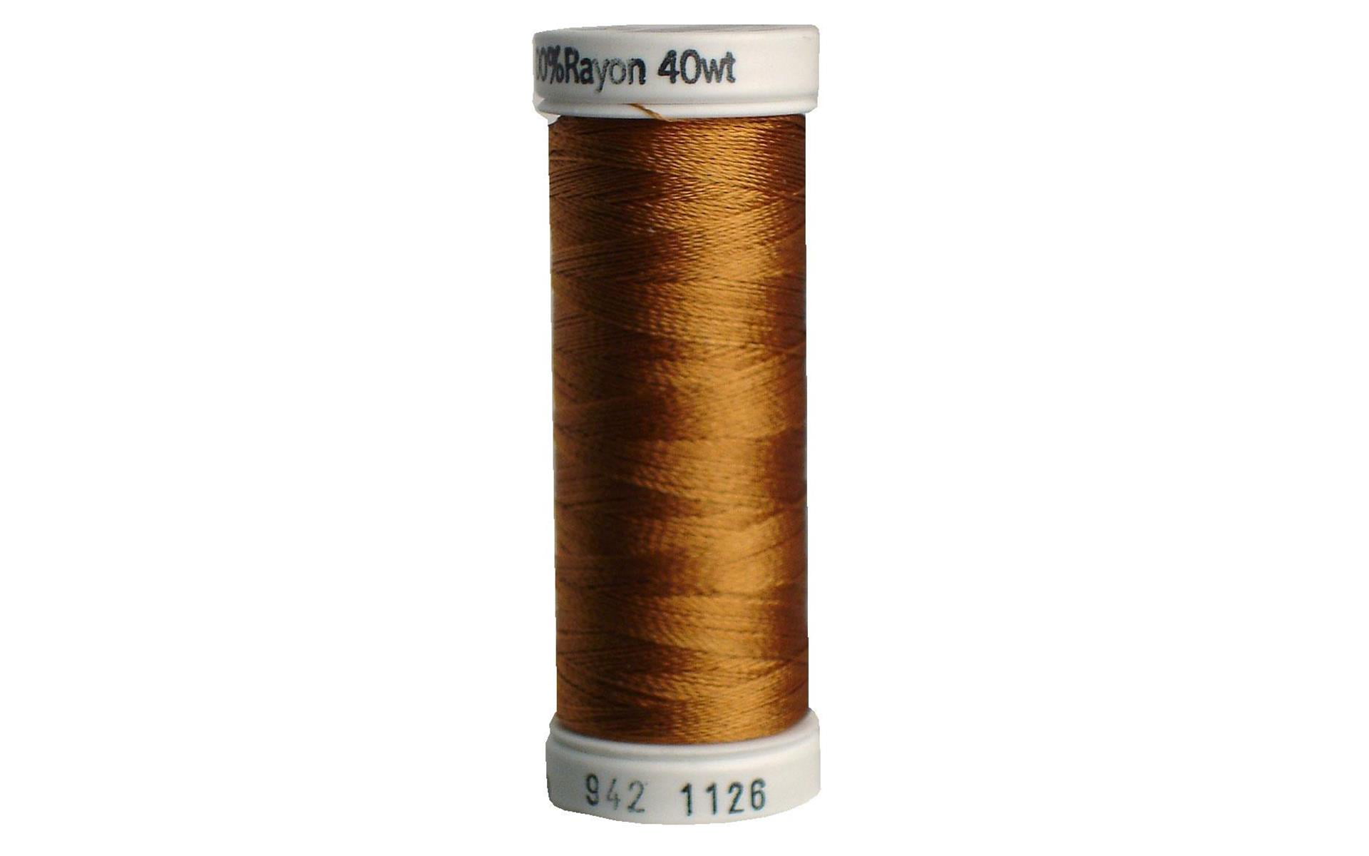 Sulky Rayon Thread 40wt 250yd Gold Green