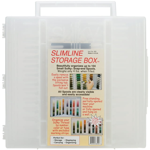 Sulky Slimline Storage Box13"X13"X2"