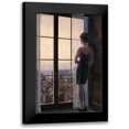thumbnail image 1 of Sullivan, Myles 11x14 Black Modern Framed Museum Art Print Titled - Waiting for Paris 2, 1 of 5