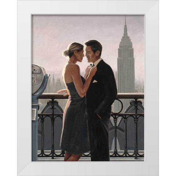 Sullivan, Myles 12x14 White Modern Wood Framed Museum Art Print Titled - International Rendezvous