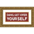 thumbnail image 1 of Sullivan, Myles 14x8 Gold Ornate Wood Framed with Double Matting Museum Art Print Titled - The Boys Sign IV, 1 of 4