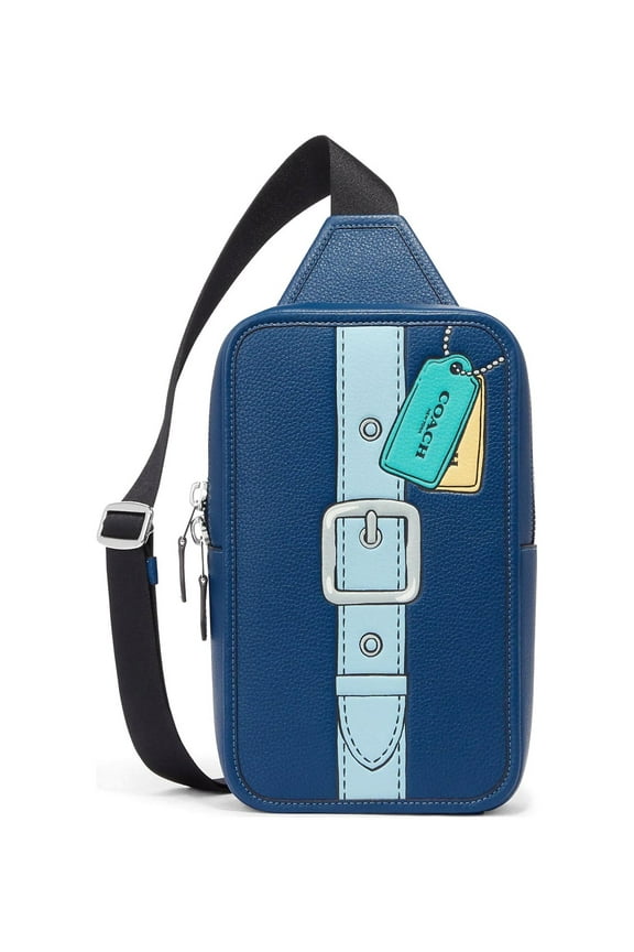 Sullivan Pack With Trompe L'oeil Print (True Blue Multi)