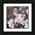 thumbnail image 1 of Sullivan, Shawna 12x12 Black Ornate Wood Framed with Double Matting Museum Art Print Titled - Peonies Bouquet II, 1 of 4