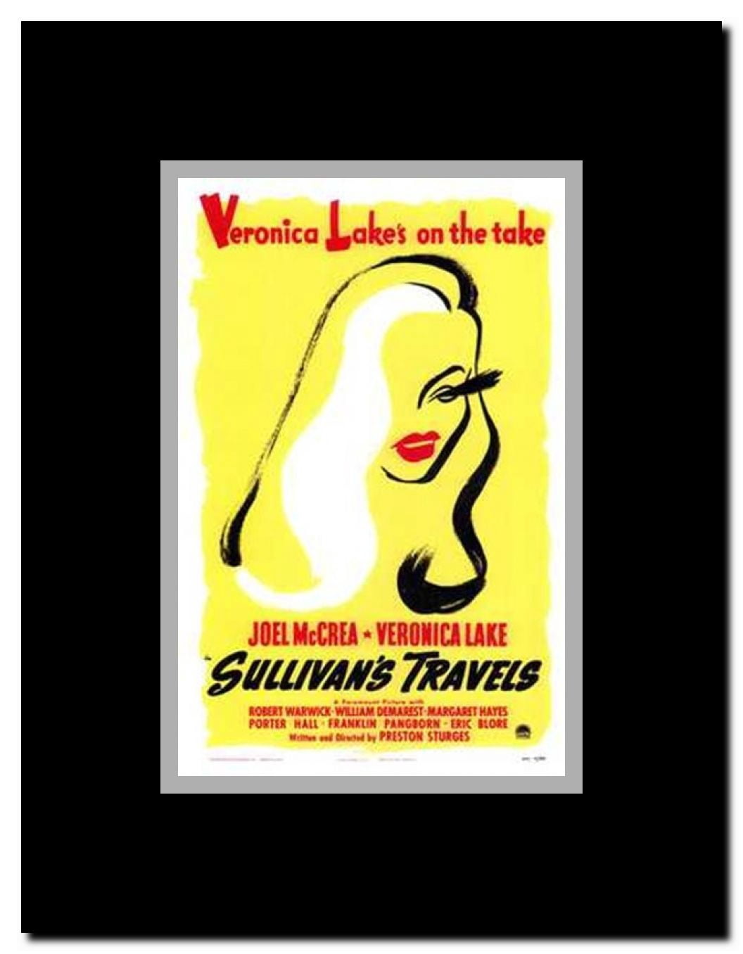 Sullivan's Travels Framed Movie Poster