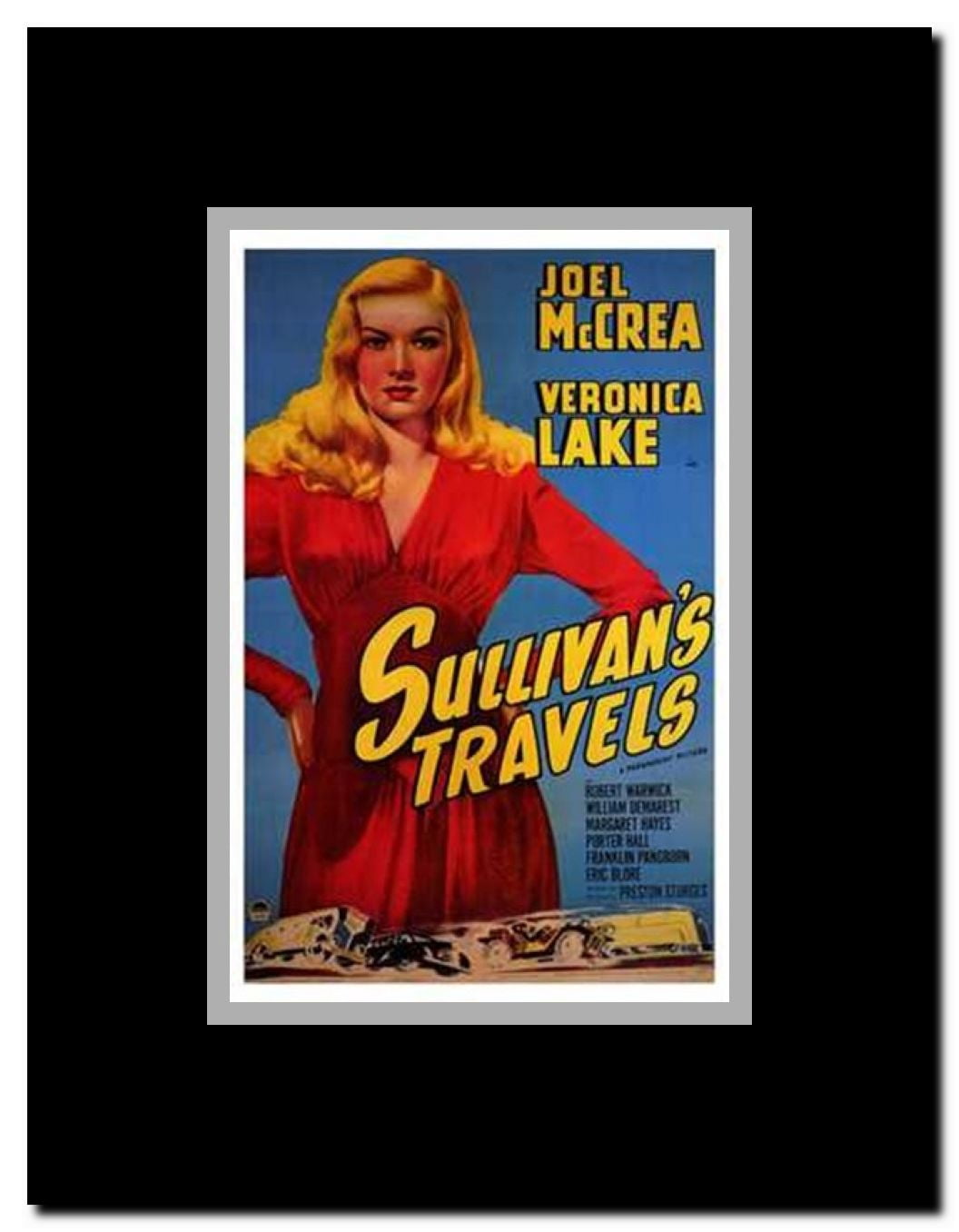 Sullivan's Travels Framed Movie Poster