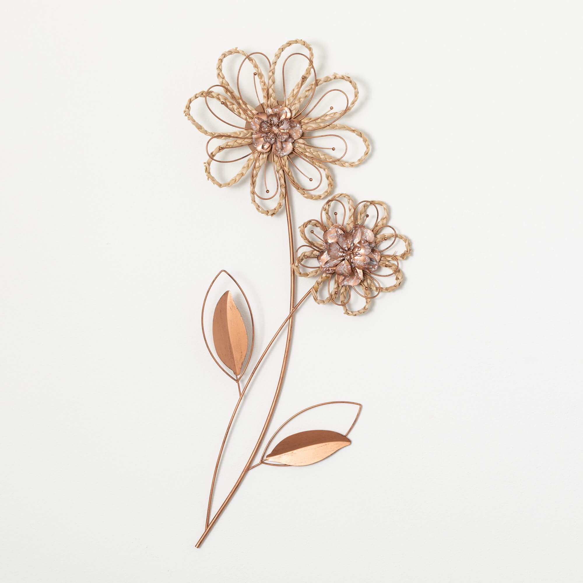 Sullivans 31.75" Metal Flower Stem Wall Decor
