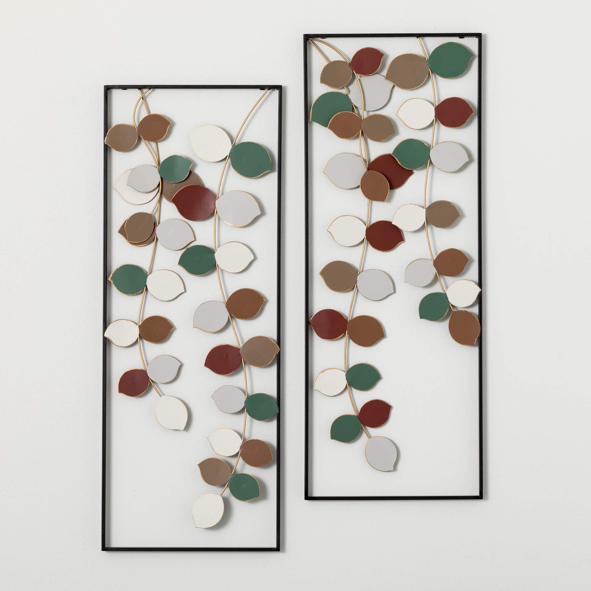 Sullivans 35.5" Metal Vine Wall Decor Set of 2