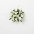 thumbnail image 1 of Sullivans Artificial Dogwood Mini Wreath 11"H Green, 1 of 4
