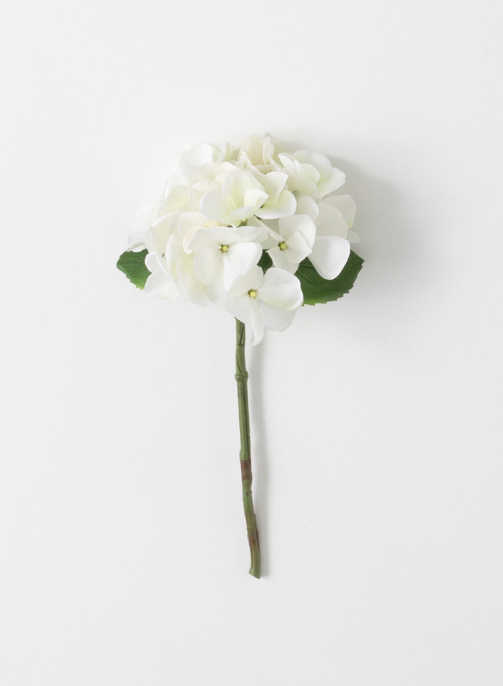 Sullivans Artificial Hydrangea Stem 14"H White Flowers