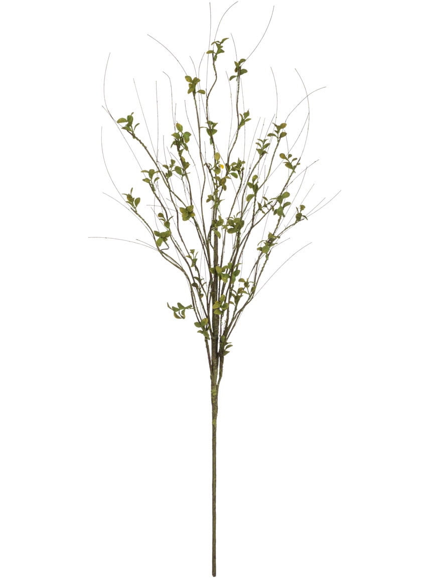 Sullivans Artificial Leafy Foliage Stem 48" Green