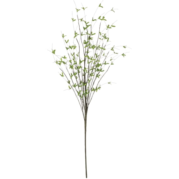 Sullivans Artificial Leafy Foliage Stem 50" Green
