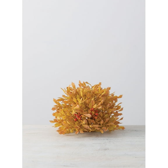 Sullivans Artificial Lovage 1/2 Orb 6"H Yellow