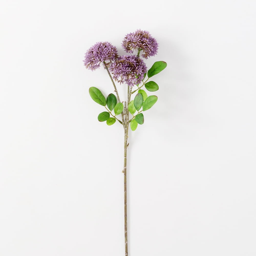 Sullivans Artificial Sedum Stem 21"H Purple Flower