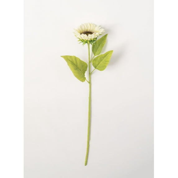 Sullivans Artificial Sunflower Stem 30.5"H Off-White Flowers