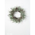 thumbnail image 1 of Sullivans Cedar & Pine Artificial Wreath 24"H Green, 1 of 5