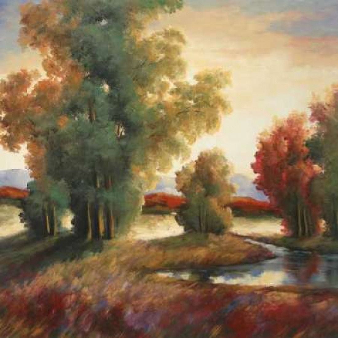 Sullivans Creek I Canvas Art - Adam Rogers (24 x 24)