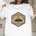 thumbnail image 1 of Sullivans Crossing Camping Hiking Fishing Outdoor Unisex T-Shirt, up to size 3XL., 1 of 2