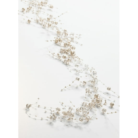 Sullivans Glittered Bead Garland 72"L Gold