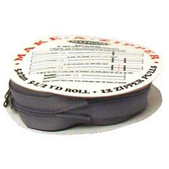 Sullivans Make-A-Zipper 5.5yd Reel Gray