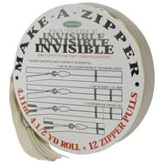Sullivans Make-A-Zipper Kit Invisible, 4-1/2 Yds