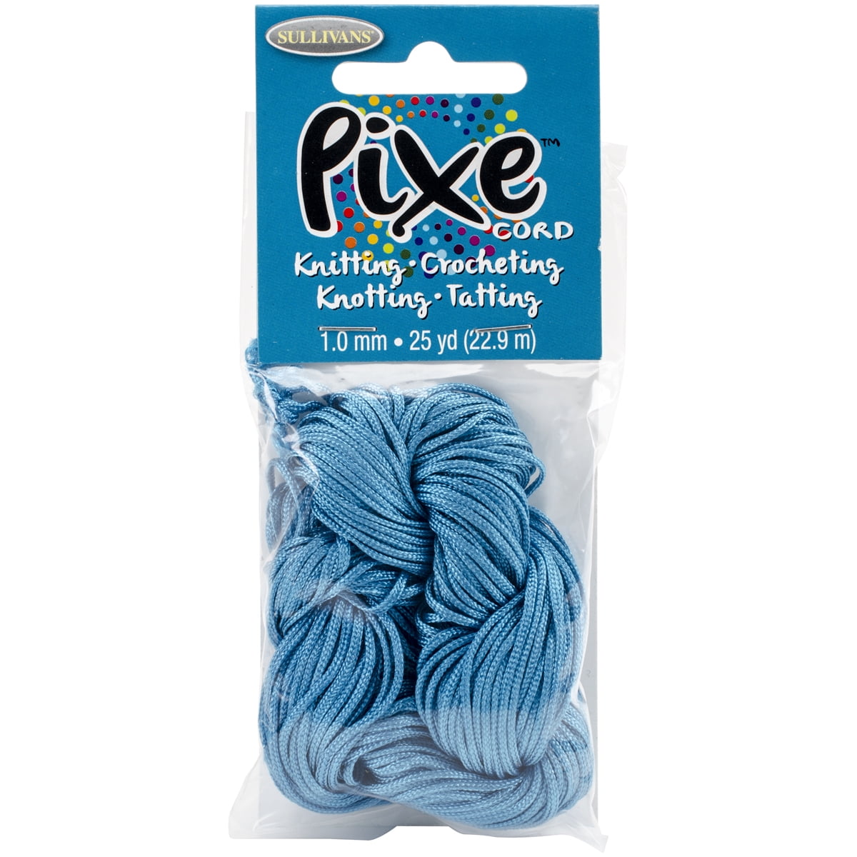 Sullivans Pixe Cord 25yds-Teal, Pk 6, Sullivans