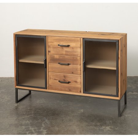 Sullivans Refined Reclaimed Wood Console 32"H Brown